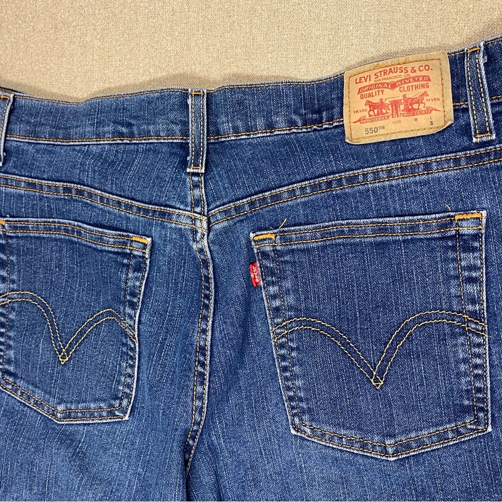 Levi’s classic relaxed stretch 550 size 16 short - Picture 8 of 11